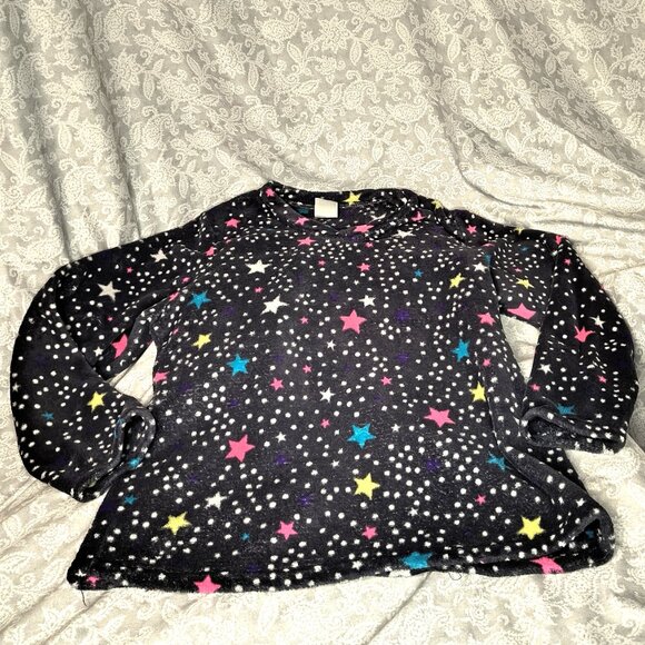 Super mushy/stretchy stars pajama top & bottom set, drawstring waist - XL - Picture 3 of 8